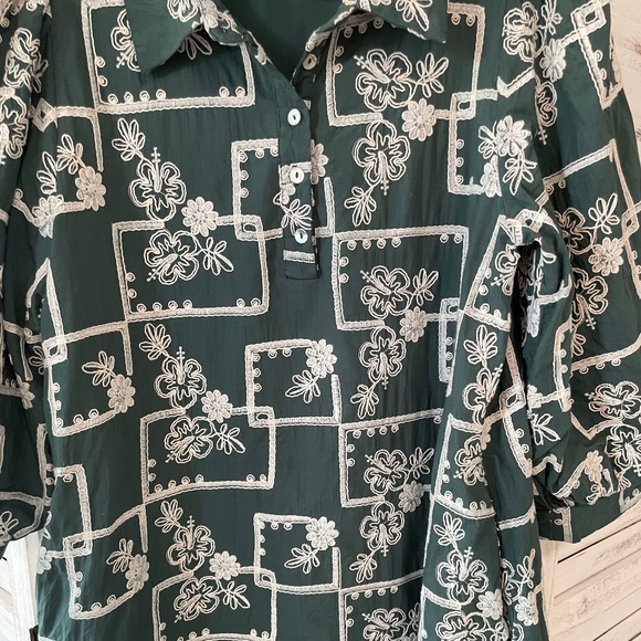 JODIFL Green Embroidered Dress - Picture 5 of 5